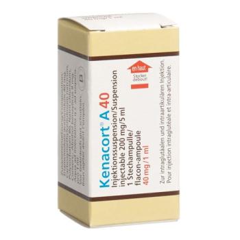 Kenacort A 40 Injektionssuspension 200 mg / 5 ml Durchstf 5 ml