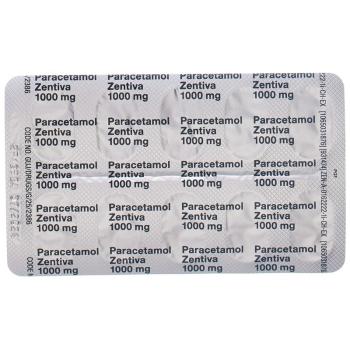PARACETAMOL Zentiva Tabl 1000 mg