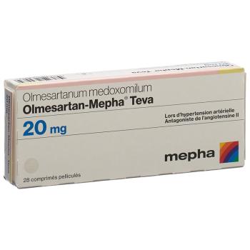 OLMESARTAN Mepha Teva film tablets 20 mg