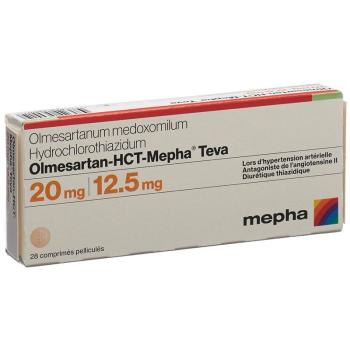 OLMESARTAN HCT Mepha Teva 20mg/12.5mg