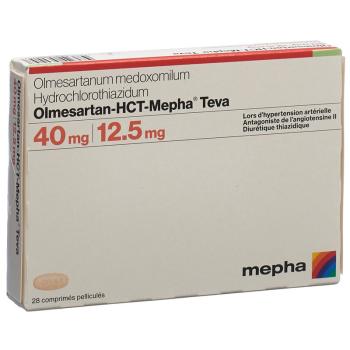 OLMESARTAN HCT Mepha Teva 40mg/12.5mg