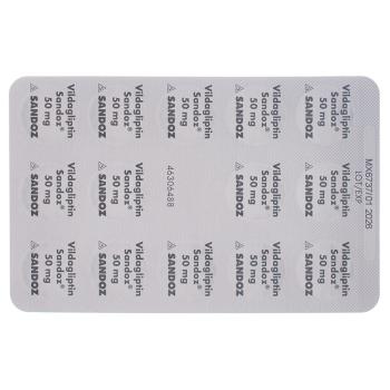 VILDAGLIPTIN Sandoz Tabl 50 mg