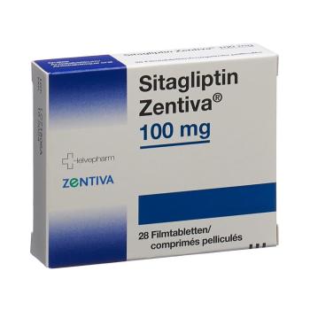 Sitagliptin Zentiva Filmtabl 100 mg 98 pcs