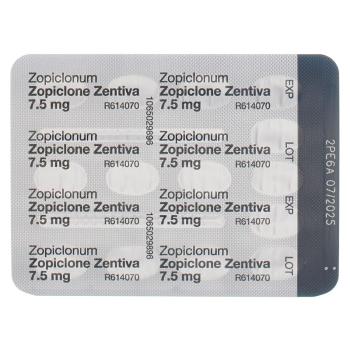 Zopiclone Zentiva Filmtabletten 7.5 mg 10 Stück