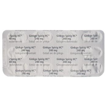 GINKGO Spirig HC Filmtabl 240 mg