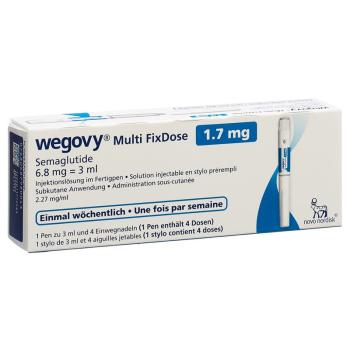 Wegovy Multi FixDose Inj Lös 1.7 mg Fertpen