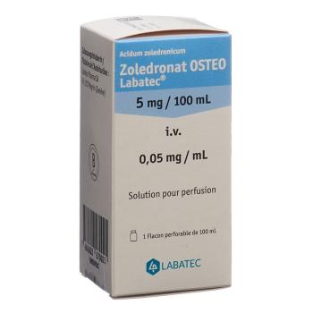 ZOLEDRONATE Osteo Labatec Inf L&ouml;s 5 mg/100ml