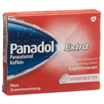 Panadol Extra film-coated tablets 500 mg 10 pcs