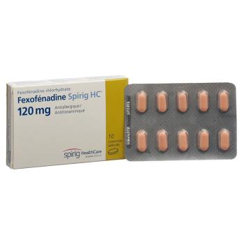 FEXOFENADIN Spirig HC Filmtabl 120 mg