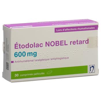 ETODOLAC NOBEL Ret Filmtabl 600 mg