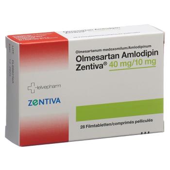 OLMESARTAN AMLO Zentiva Filmtabl 40/10 mg