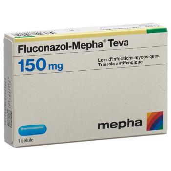 FLUCONAZOL Mepha Teva Kaps 150 mg