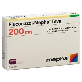 FLUCONAZOL Mepha Teva Kaps 200 mg