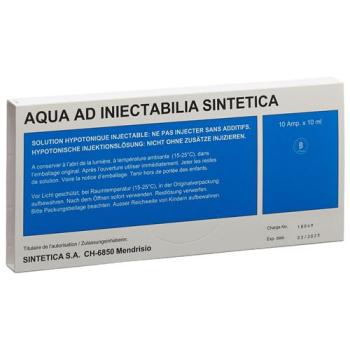 Aqua AD 10 ml 10 Ampullen