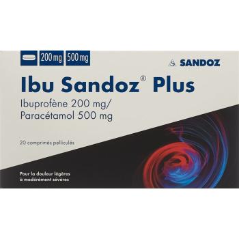IBU Sandoz Plus Filmtabl 200 mg/500 mg