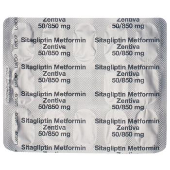 SITAGLIPTIN Metformin Zentiva 50/850mg