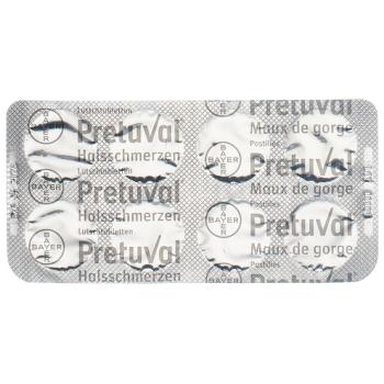 PRETUVAL Halsschmerzen Lutschtabl Honig-Ora