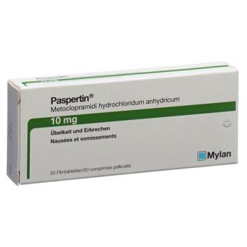 Paspertin Filmtablet 10 mg 50 pcs