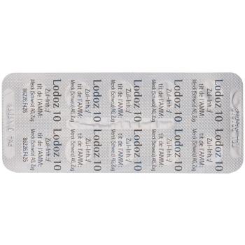 LODOZ 10 Filmtabl 10/6.25mg