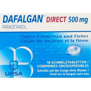 DAFALGAN Direct Schmelztablets 500 mg
