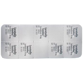 LORATADIN Sandoz tablets 10 mg