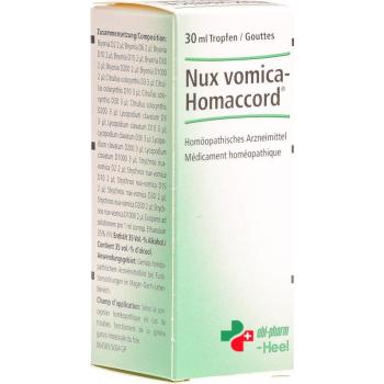 Homaccord Nux vomica drops bottle 30 ml