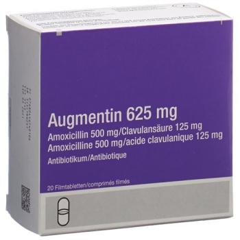 Augmentin film tablet 625 mg adults 20 pcs