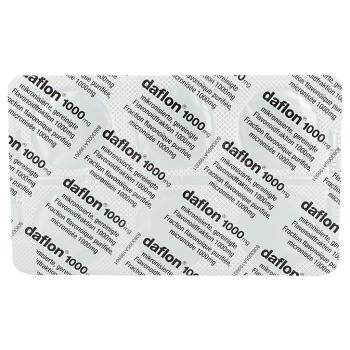DAFLON chewable tablets 1000 mg