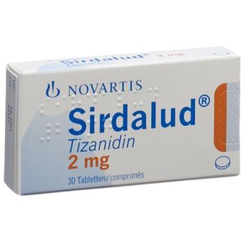 Sirdalud Tabl 2 mg 30 pcs