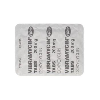 Vibramycin Tabs Tabl 200 mg 8 pcs