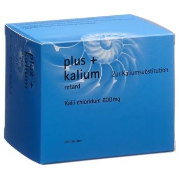 Plus Potassium retard Ret Tabl 600 mg 200 pcs