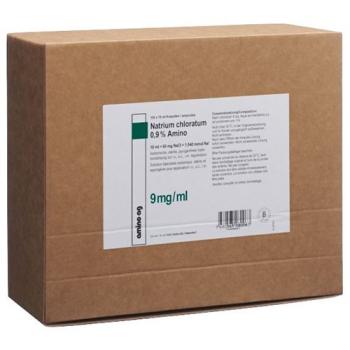 NaCl Amino Inj L&ouml;s 0.9% 10ml ampoules 100 pcs