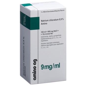 NaCl Amino Inj Los 0.9% 100ml vials