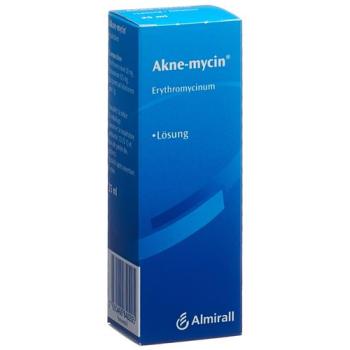 Akne-mycin L&ouml;s 20 mg/g bottle 25 ml