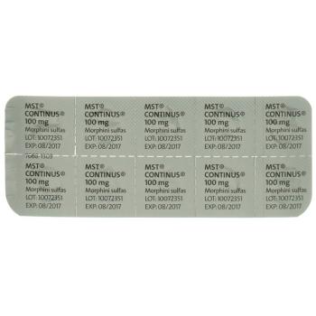 MST Continus Ret Tabl 100 mg 30 pcs