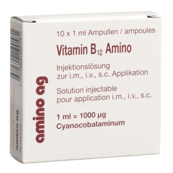 Vitamin B12 Amino Inj Los 1000 mcg 100 amp 1 ml