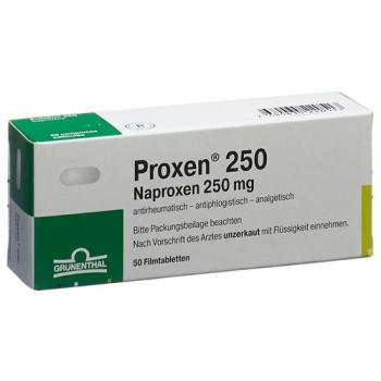 Proxen Filmtablet 250 mg 50 pcs
