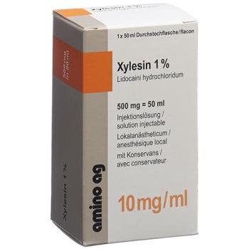 Xylesin Inj L&ouml;s 500 mg/50ml with preservative through 50 ml
