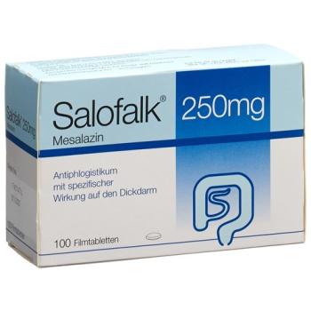 Salofalk Filmtablet 250 mg 100 pcs