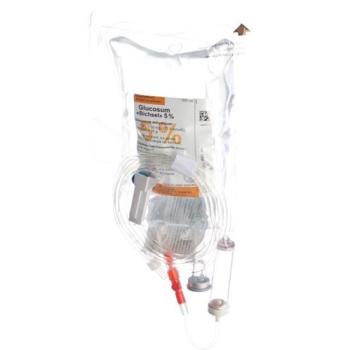 Glucosum Bichsel Inf L&ouml;s 5% with cutlery bag 250 ml