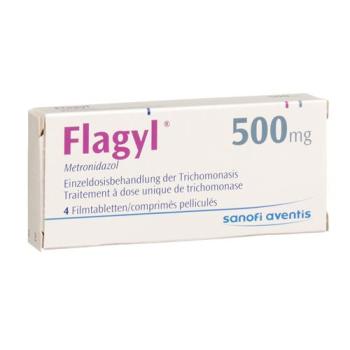 Flagyl Trichopak Filmtablet 500 mg 4 pcs