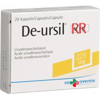 De-ursil RR mite Capsules 225 mg 20 pcs