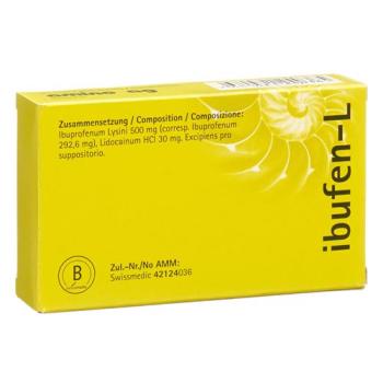 Ibufen-L Supp 500 mg 10 pcs