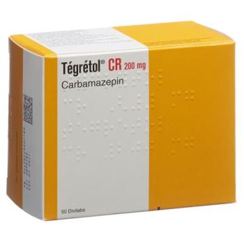 Tegretol CR Divitabs 200 mg 50 pcs