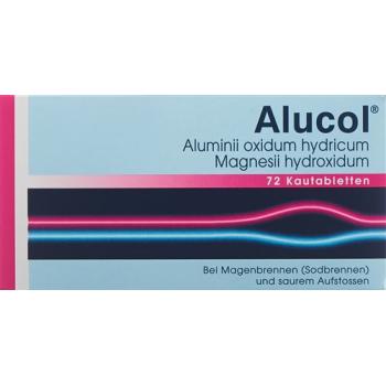 Alucol chewable tablets 72 pcs