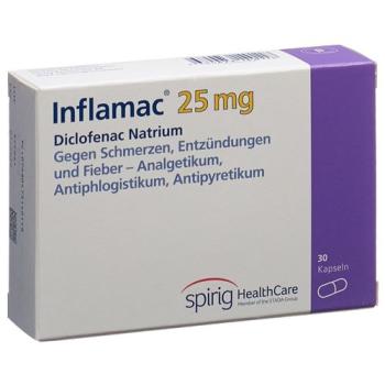 Inflamac Caps 25 mg 30 pcs