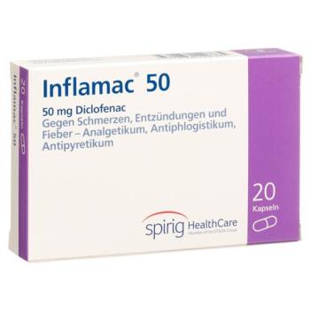 Inflamac Caps 50 mg 20 pcs