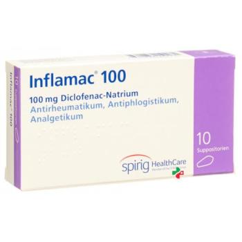 Inflamac Zäpfchen 100mg 10 Stück