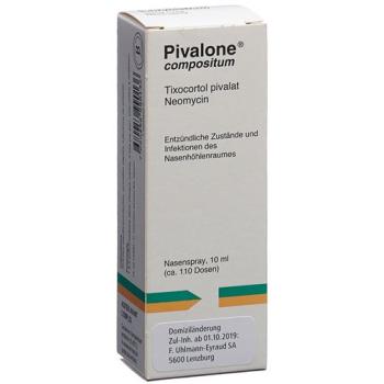 Pivalone Compositum Nasal Spray Fl 10 ml