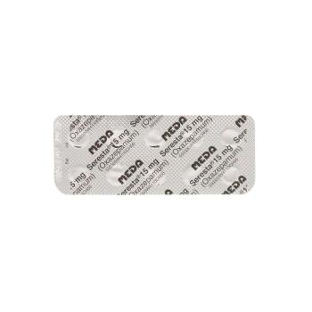 Seresta Tabl 15 mg 20 pcs